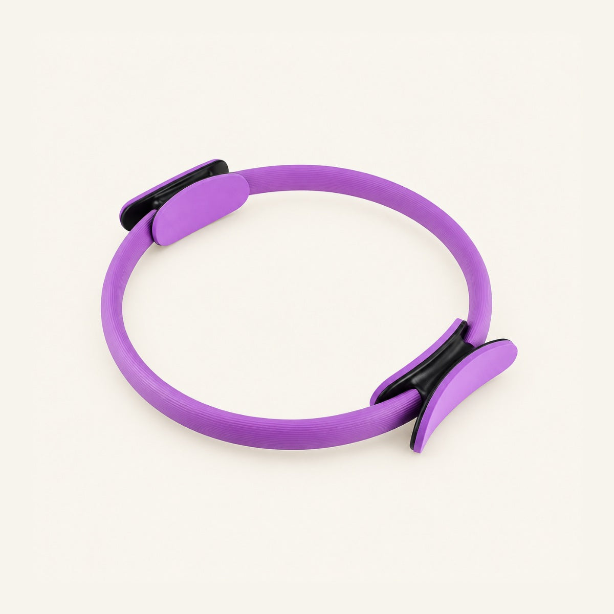 GoodForm Pilates Ring — Purple on GoodForm warm ivory